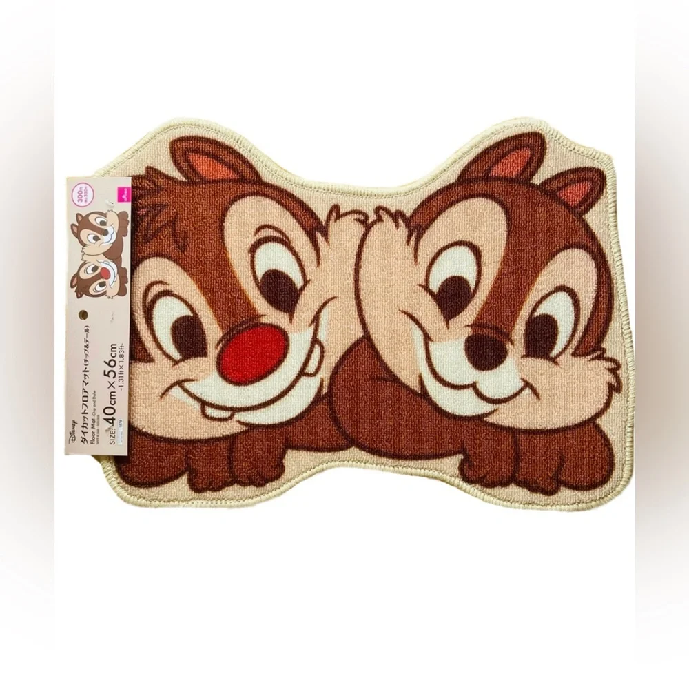 Disney Chip and Dale Fluffy floor mat 40x56cm